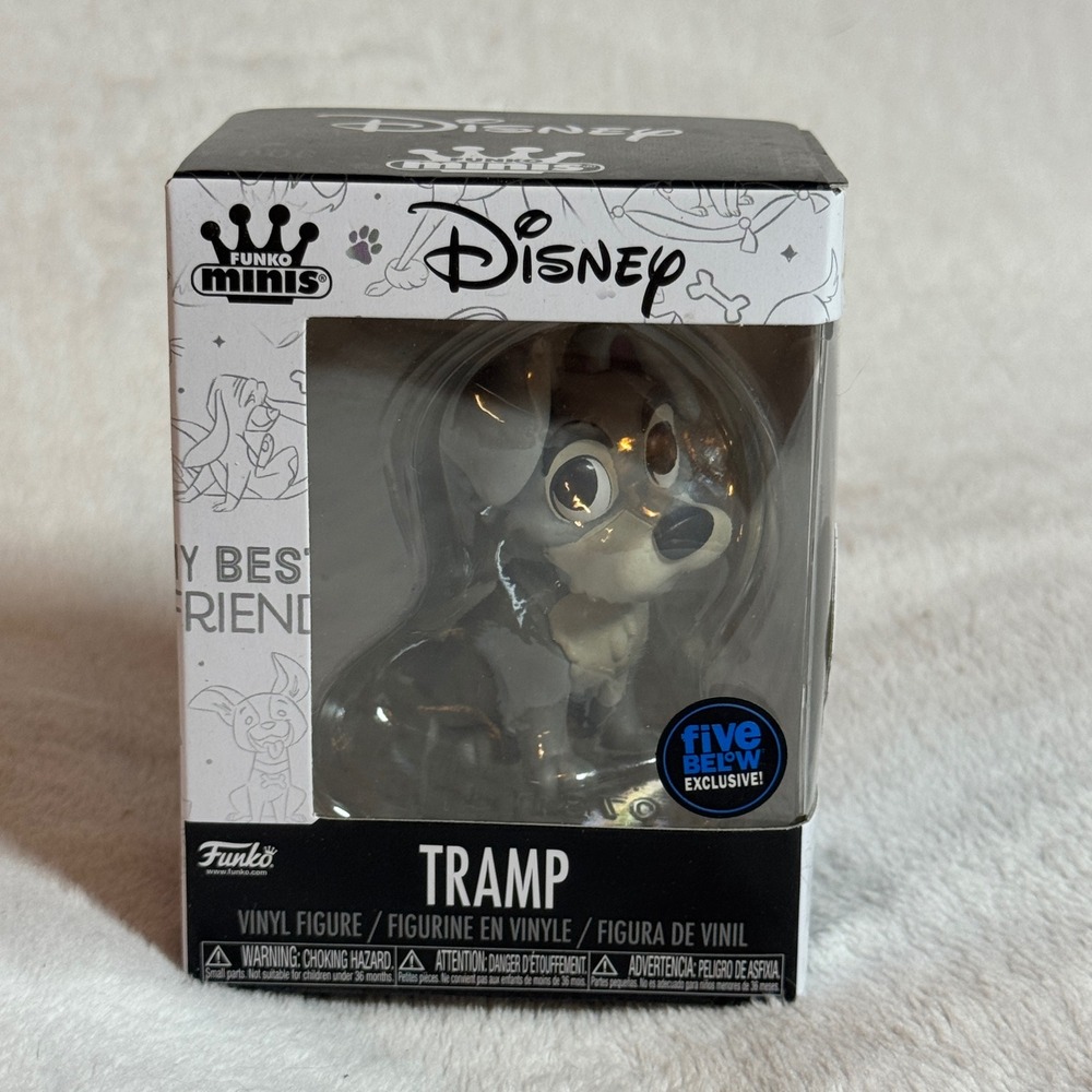 Funko Minis Disney Dogs Lady and the Tramp 'Tramp' Vinyl Figure Exclusive NEW
